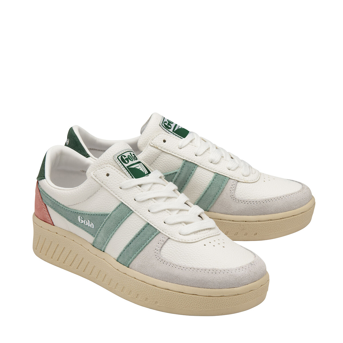 Trainers Gola Grandslam Liberty Buy Gola Women's Grandslam Suede Trainers In Otter/white Online At Gola