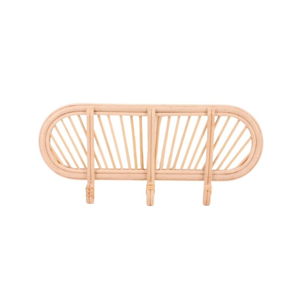 Porte manteau en rotin 45cm, ORNAMI