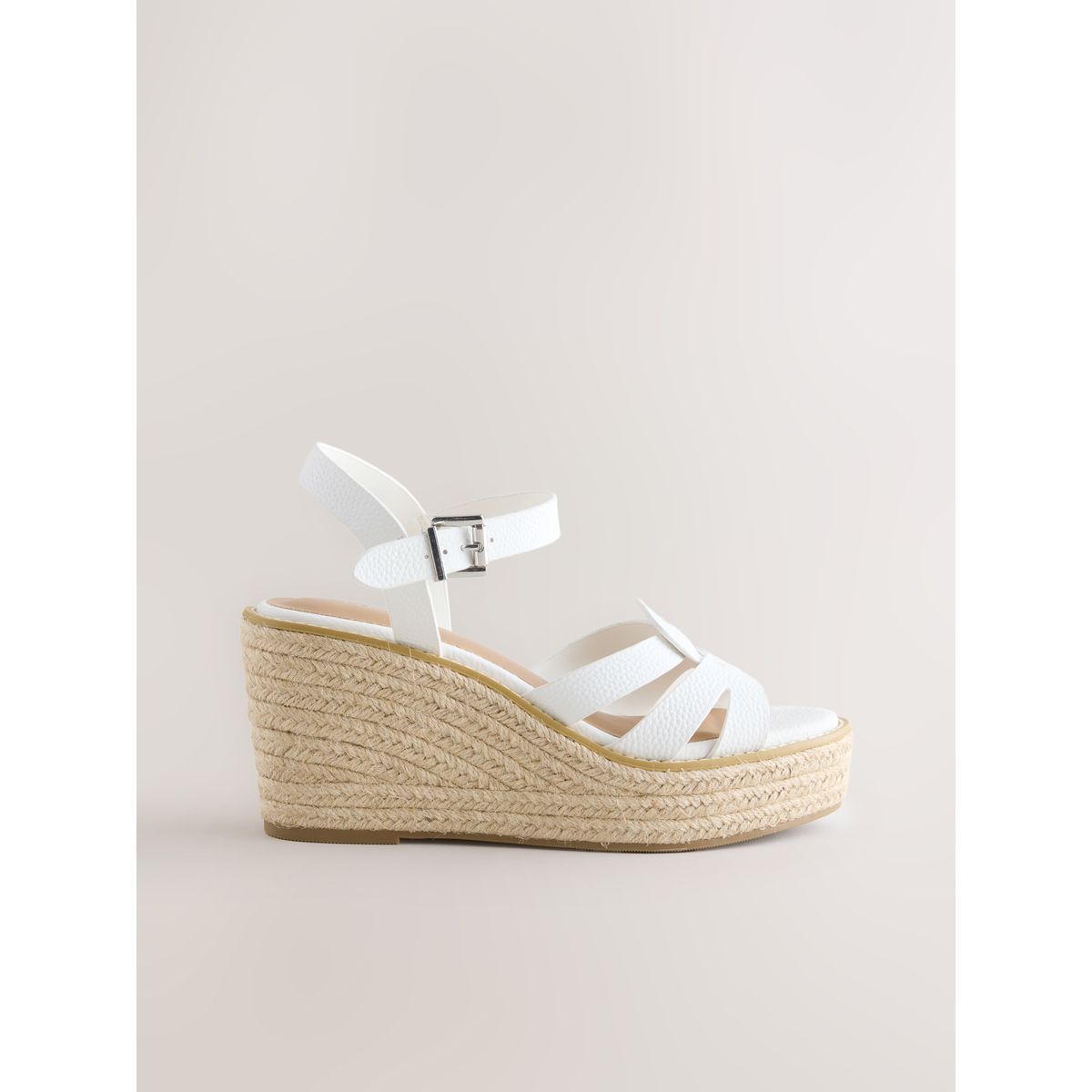 Chaussures cuir compensées forever comfort®, NEXT
