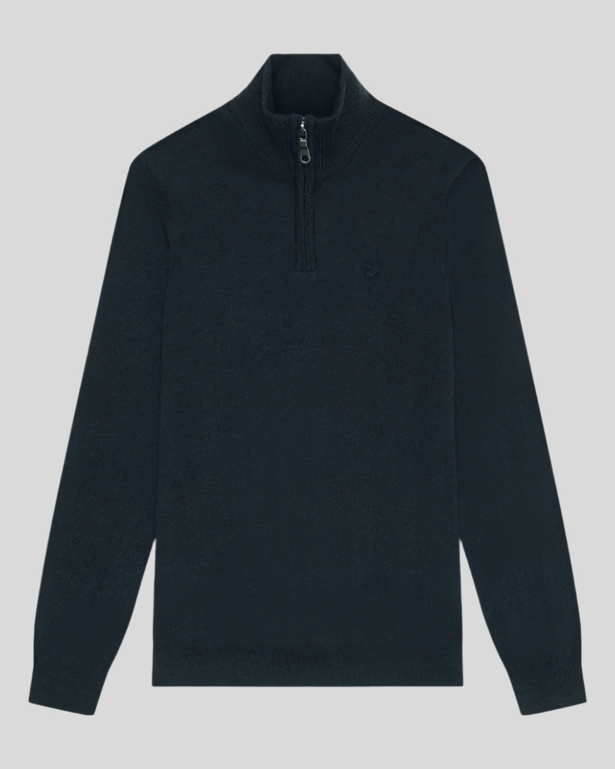 Pull camionneur en laine mérinos zippé, LYLE & SCOTT