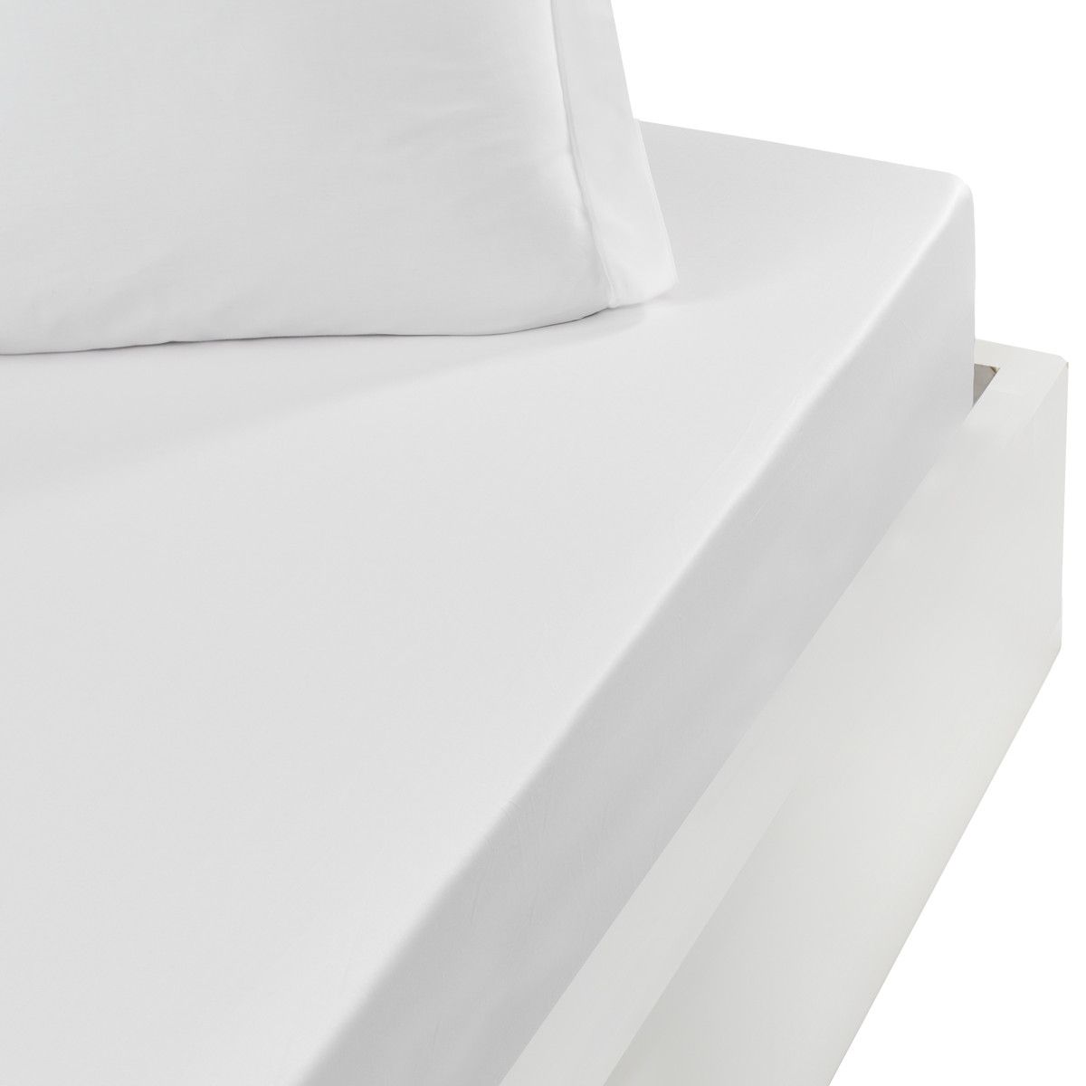 Sensei Maison Drap housse bonnet 40 cm en percale coton SOFT PERCALE PLUS  pas cher 