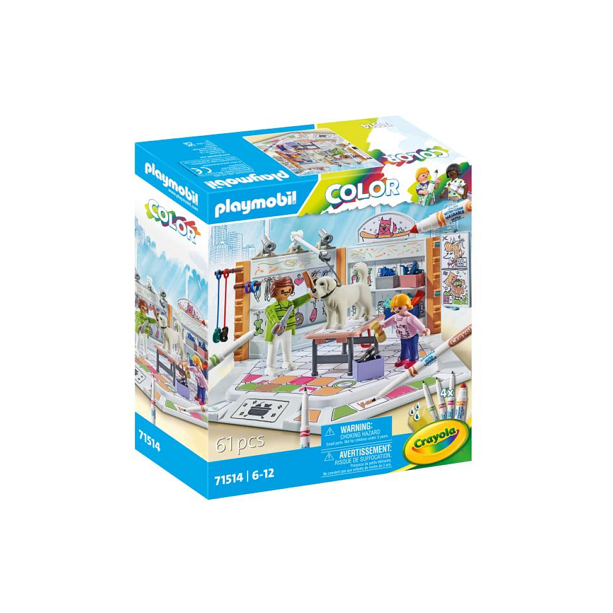 71514 Color - Salon de toilettage, PLAYMOBIL