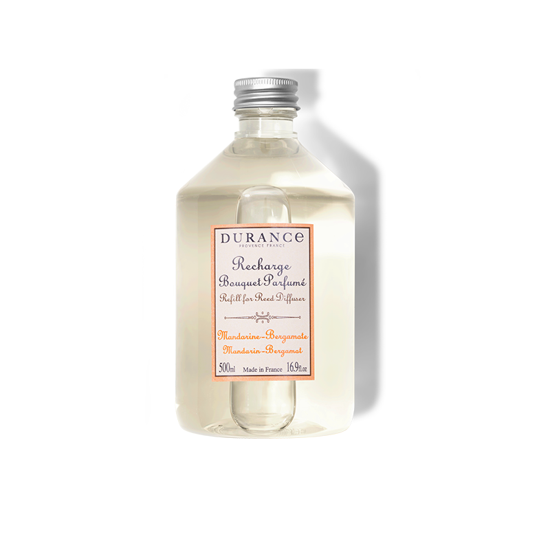 Recharge grand format diffuseur MANDARINE BERGAMOTE, DURANCE
