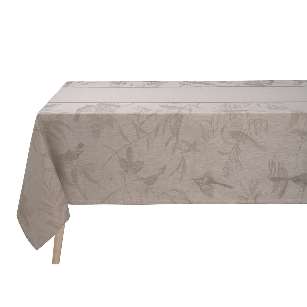 Nappe en Lin, VOLIÈRE, LE JACQUARD FRANCAIS