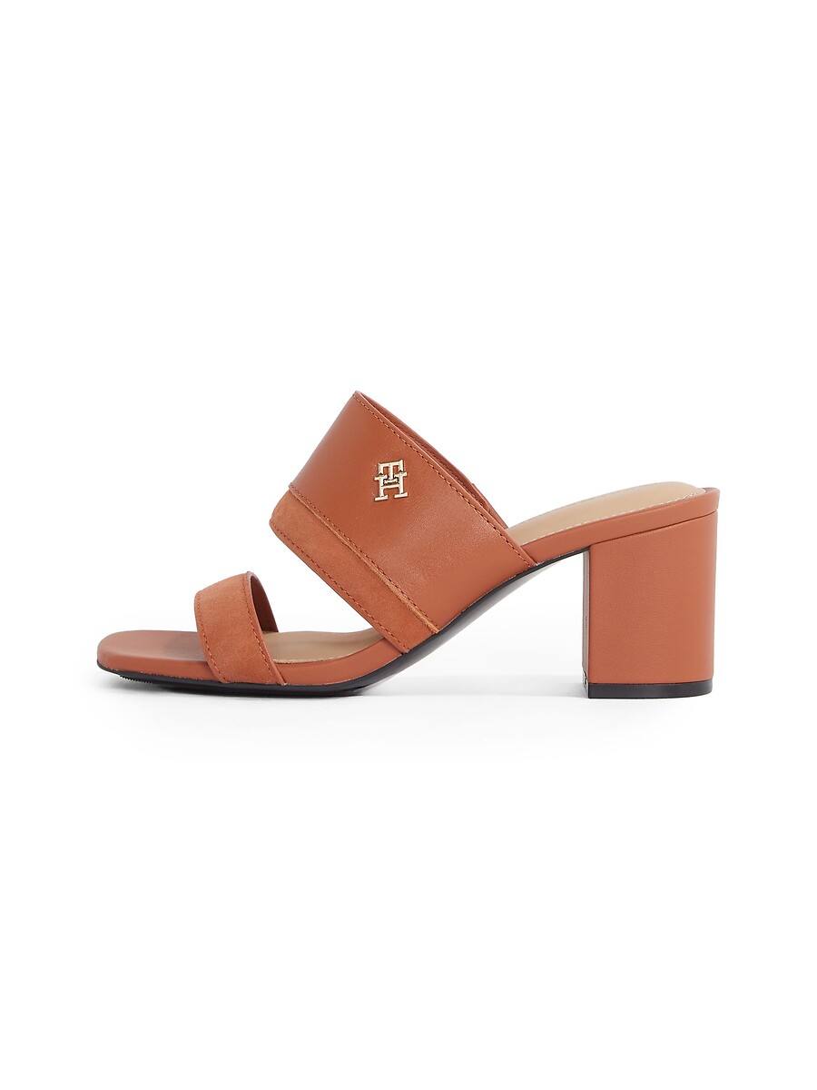 Tommy Hilfiger Mules de tacón de piel — foto 5