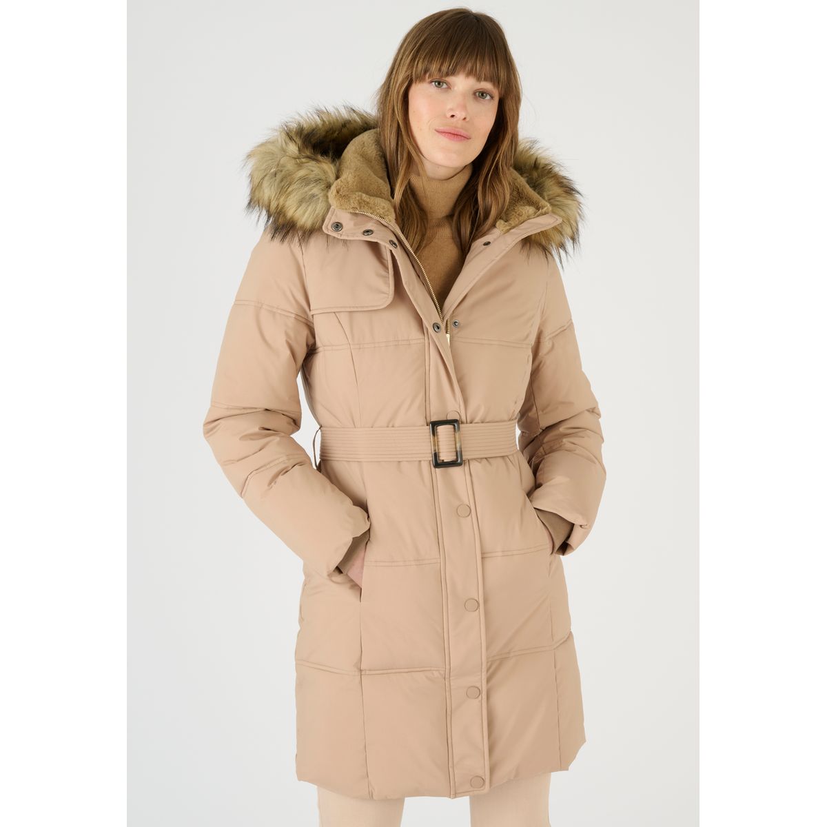 Doudoune femme couleur clearance taupe