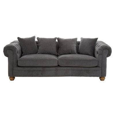 Fabric Chesterfield 3 Seater Sofa SO'HOME