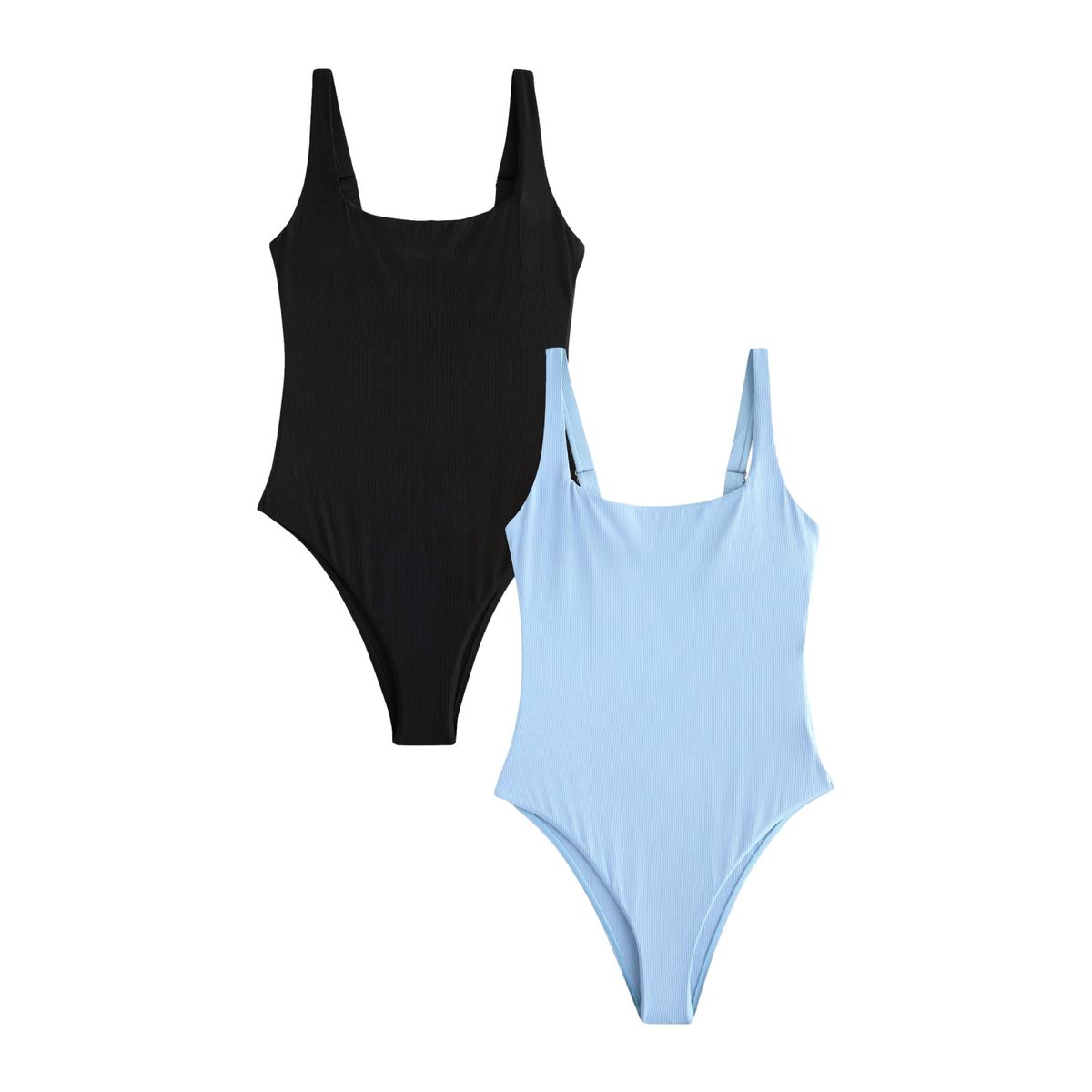 Maillots de bain à encolure carrée, lot 2, NEXT