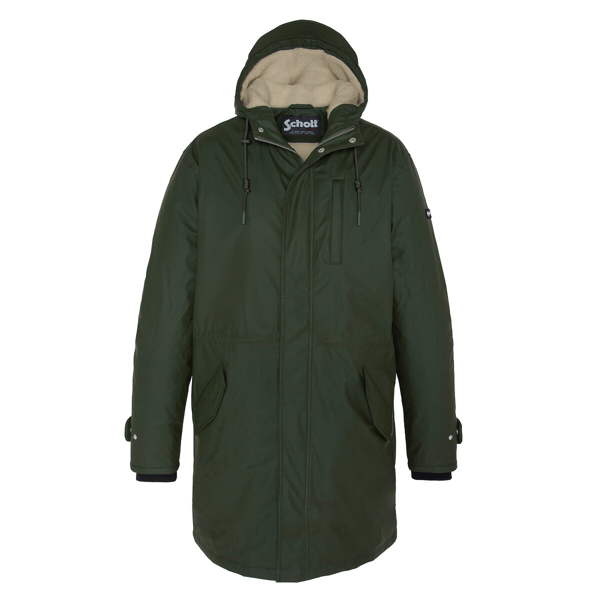 Image of Harvey Parka in Rubber-Coated Fabric