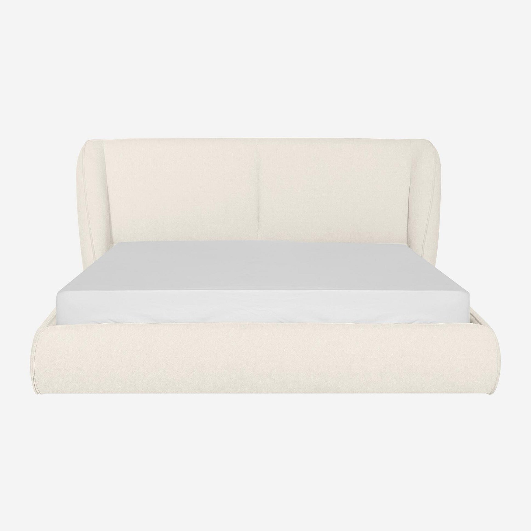Lit coffre tissu MALO, HABITAT