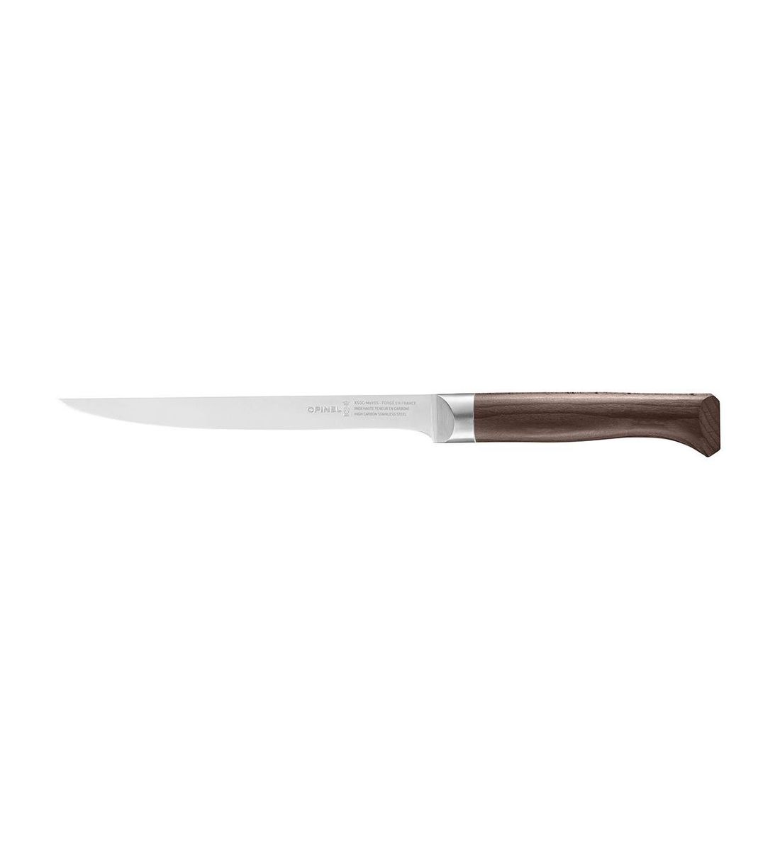 Couteau effilé les forgés 1890 inox & hêtre lame 18 cm, OPINEL