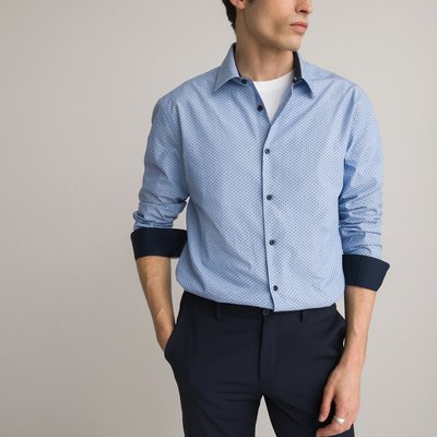 Chemise slim, manches longues LA REDOUTE COLLECTIONS