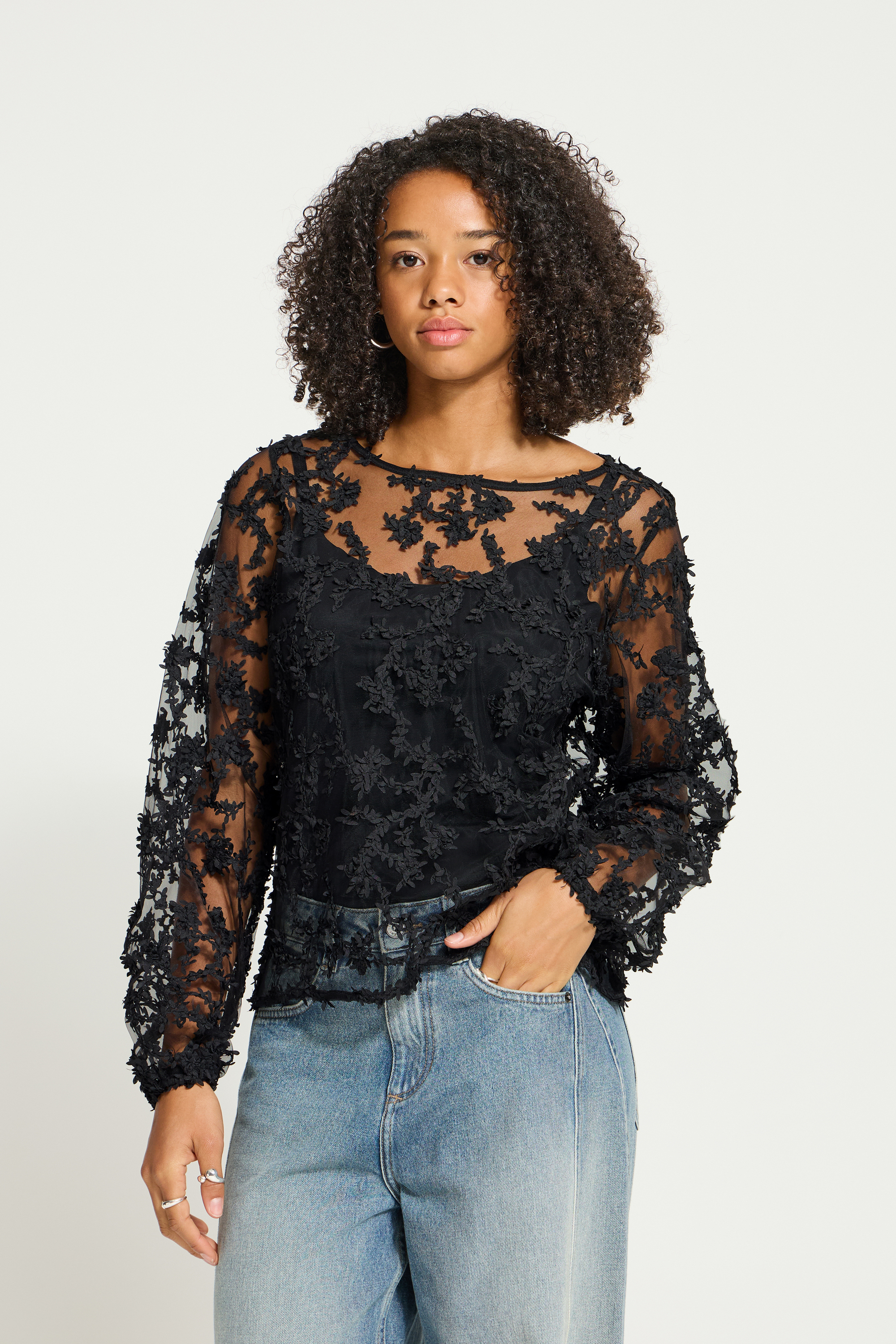 Blouse à manches longues, ICHI