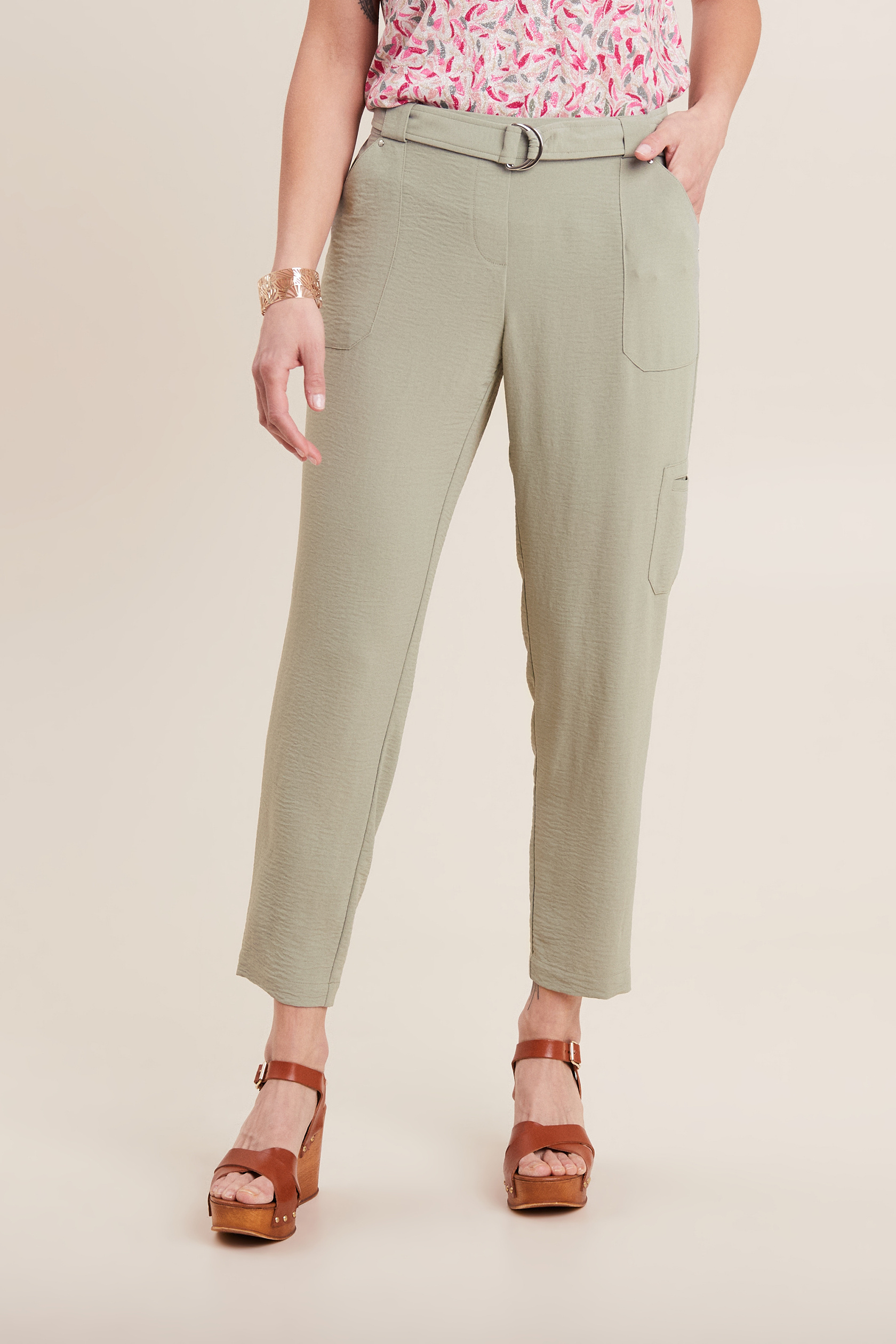 Pantalon flou ceinturé, BREAL