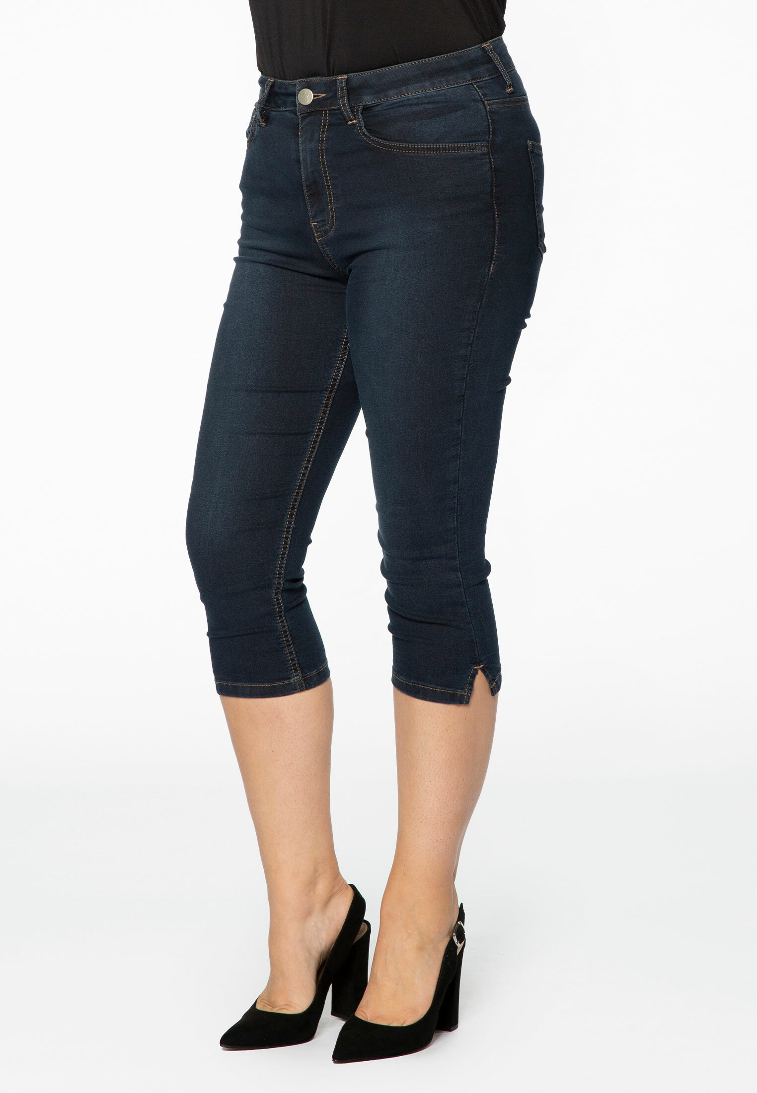 Pantacourt en denim, YOEK