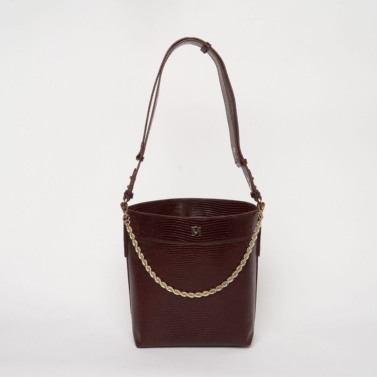 Adam Leather Bucket Bag, PETITE MENDIGOTE