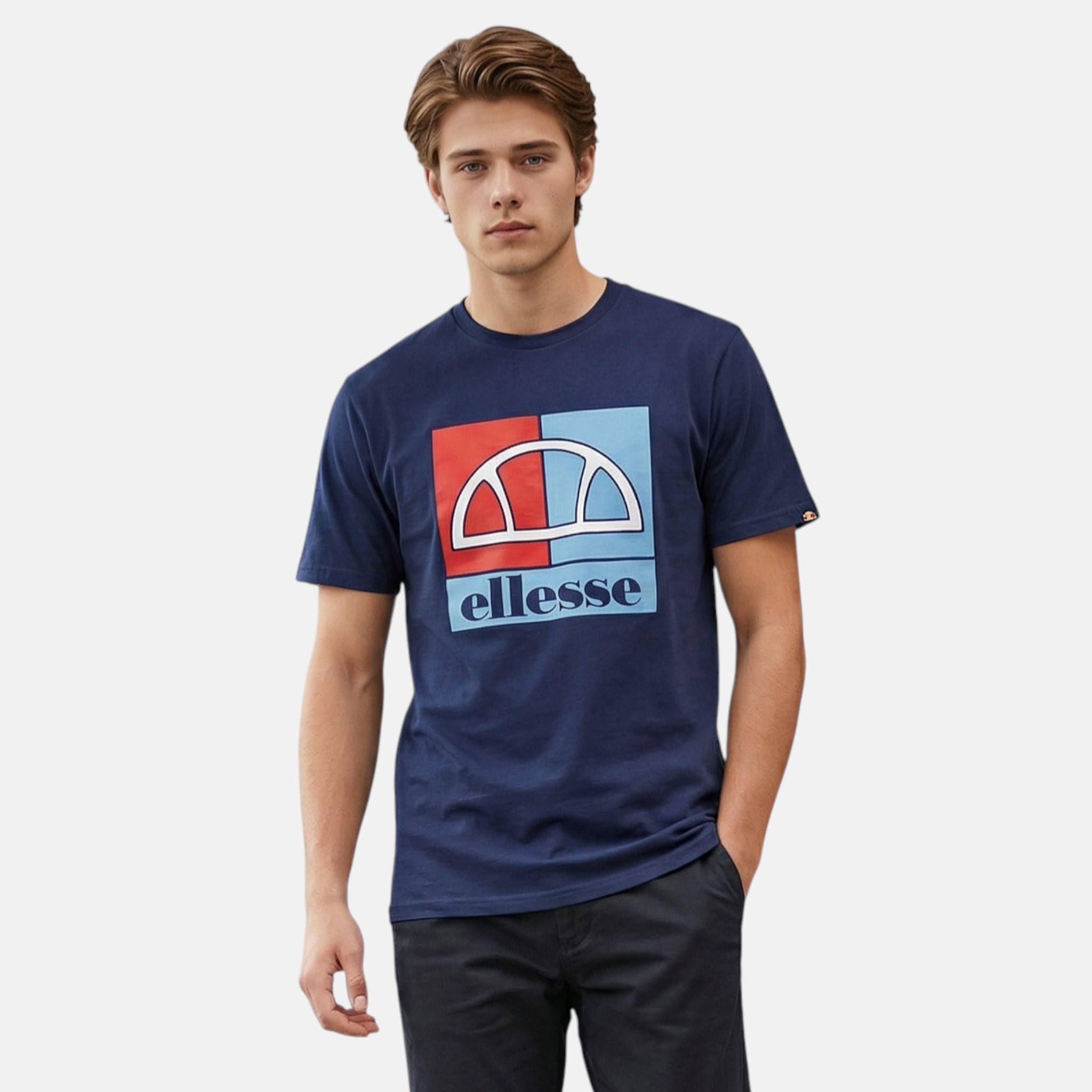 T-shirt manches courtes, col rond PIXEL, ELLESSE