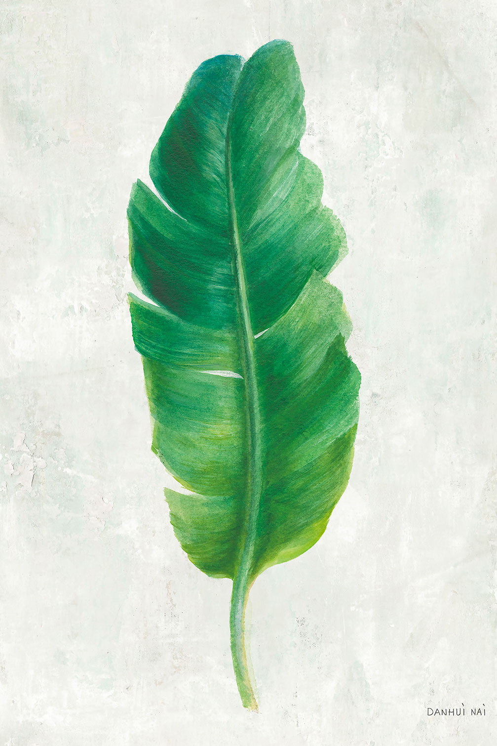 Tableau Feuille de bananier illustrée, HEXOA