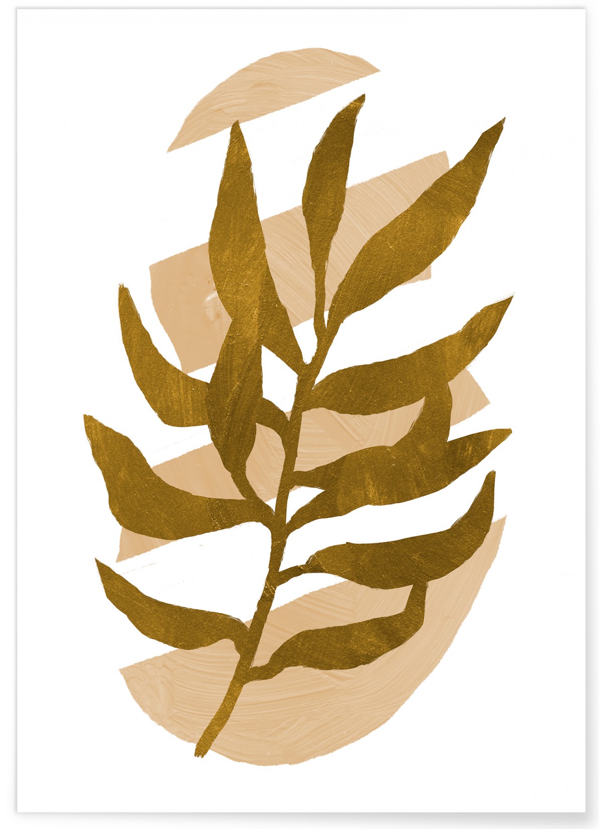 Affiche Abstract Flower 1, L'AFFICHERIE