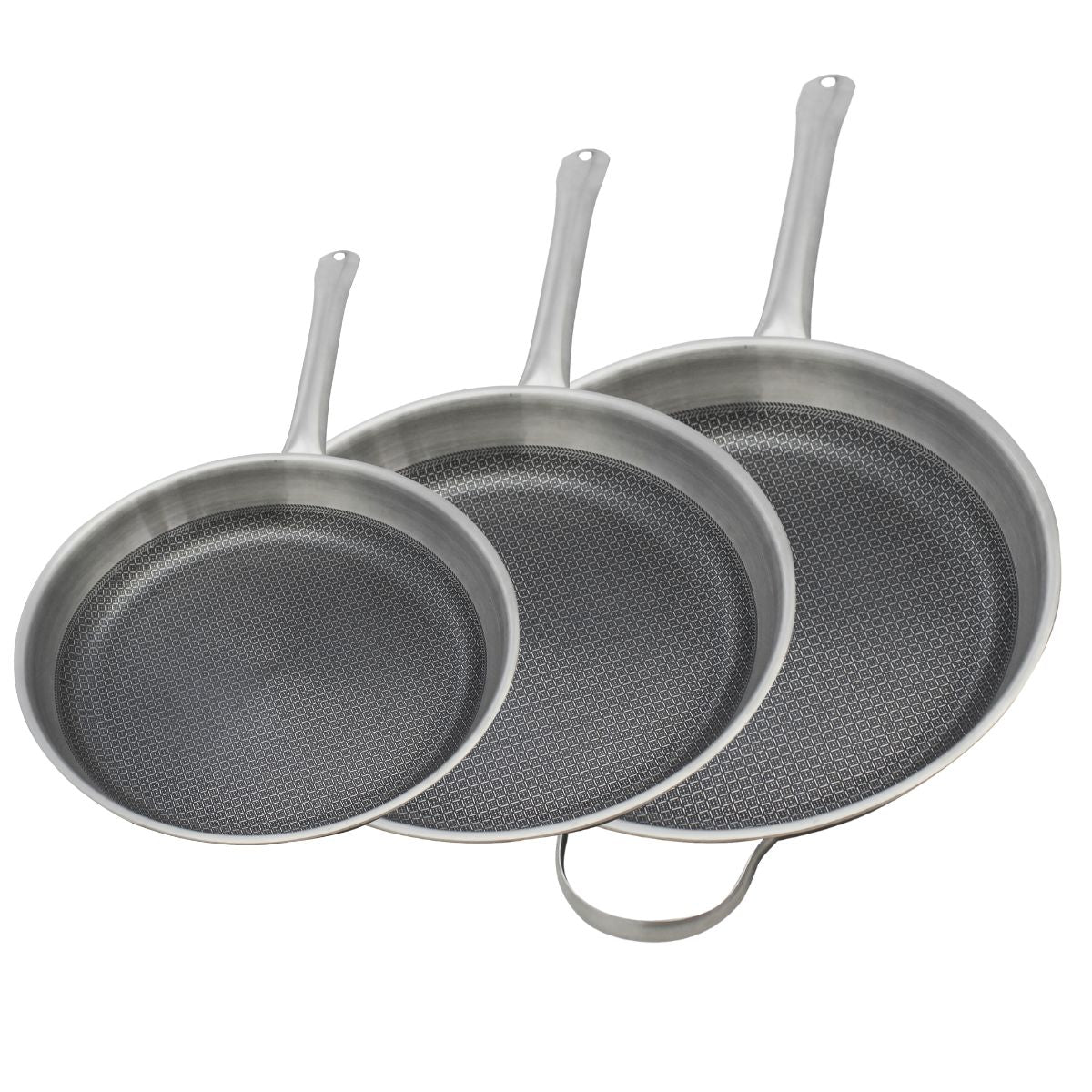 Set de 3 poêles 24/28/ avec 3 ustensiles RELIEF SOLUTION, ELO