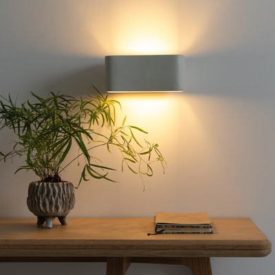 Rechthoekige wandlamp in keramiek, Debou AM.PM