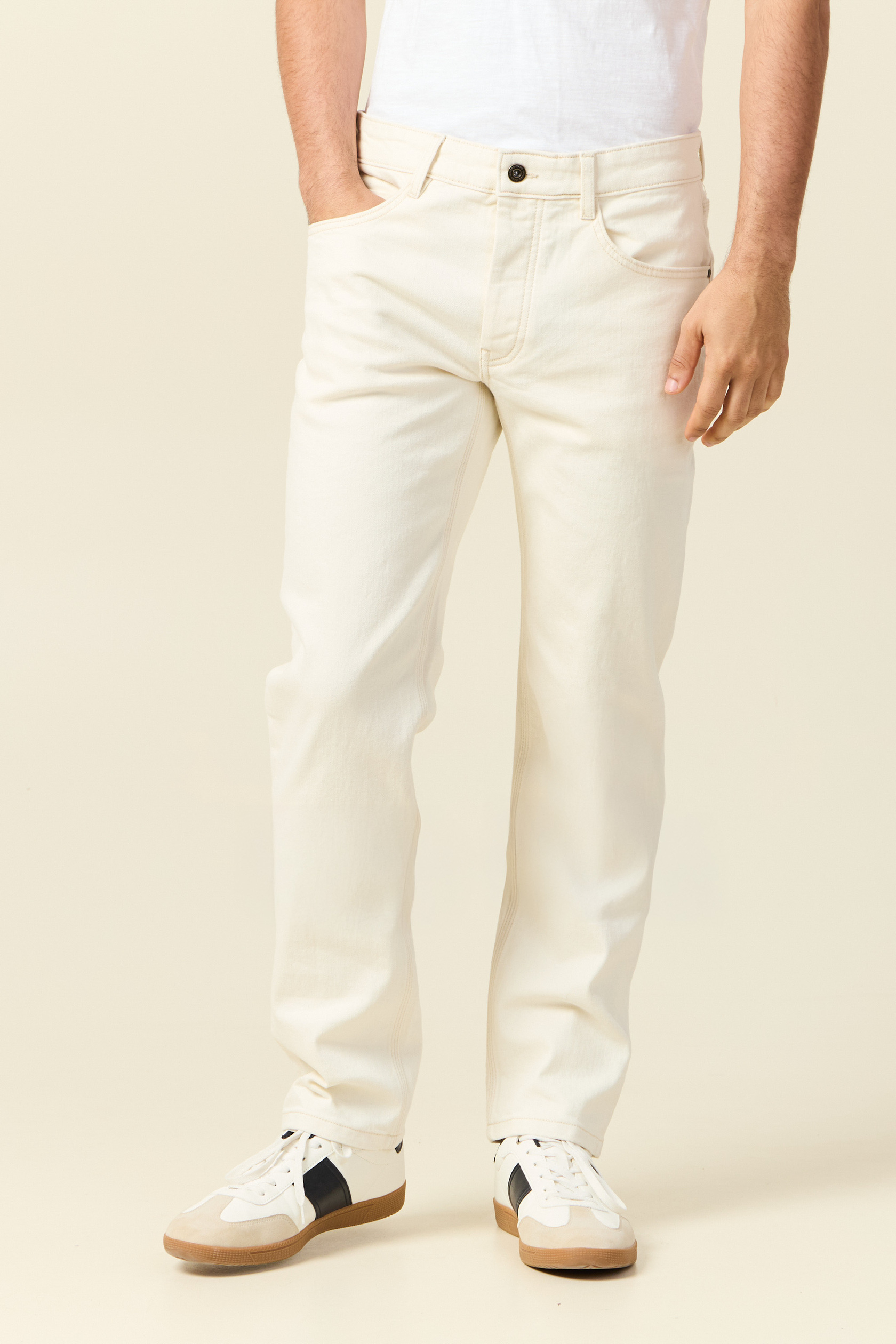 Jeans straight 5 poches, BONOBO