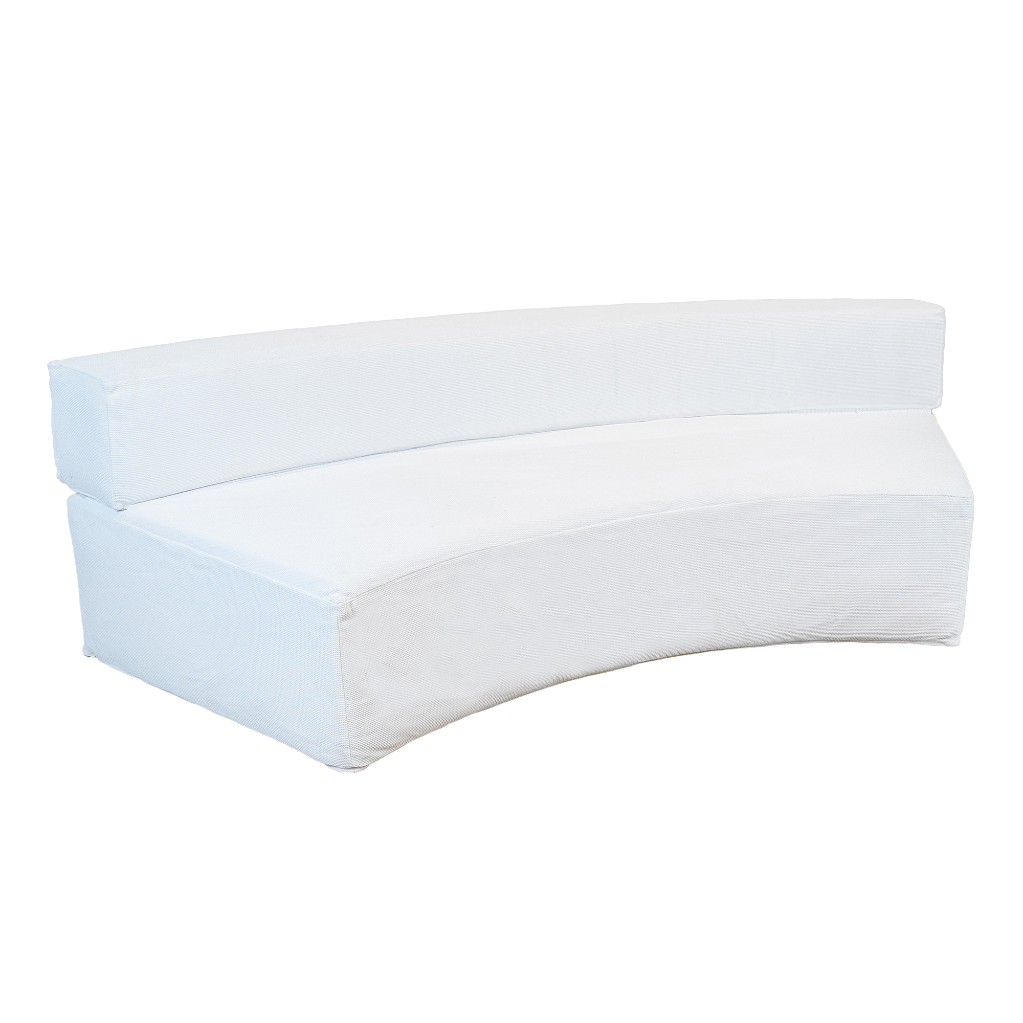 Canapé banquette demi-lune, MX HOME