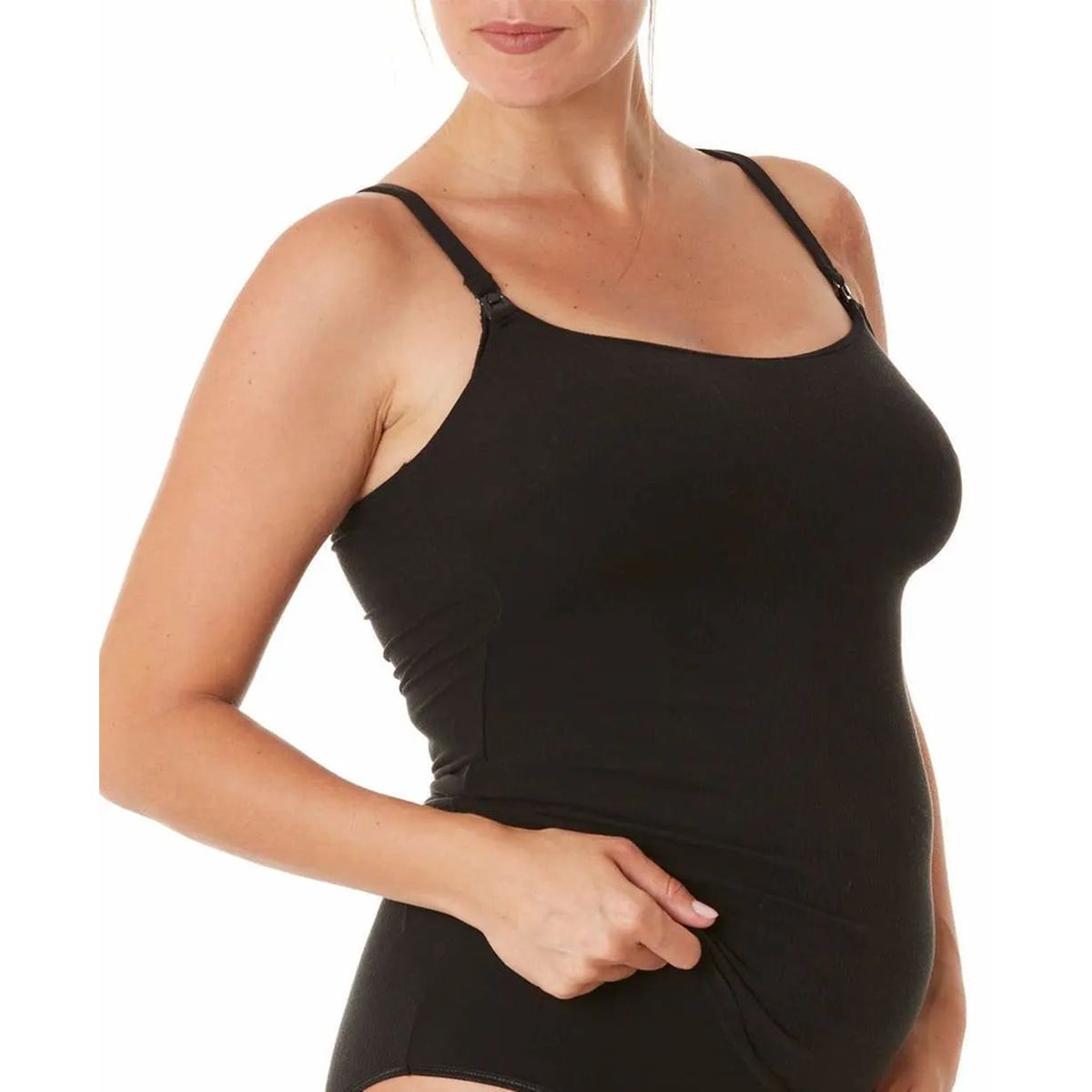Bandeau de grossesse sans couture noir taille XL - Made in Bébé