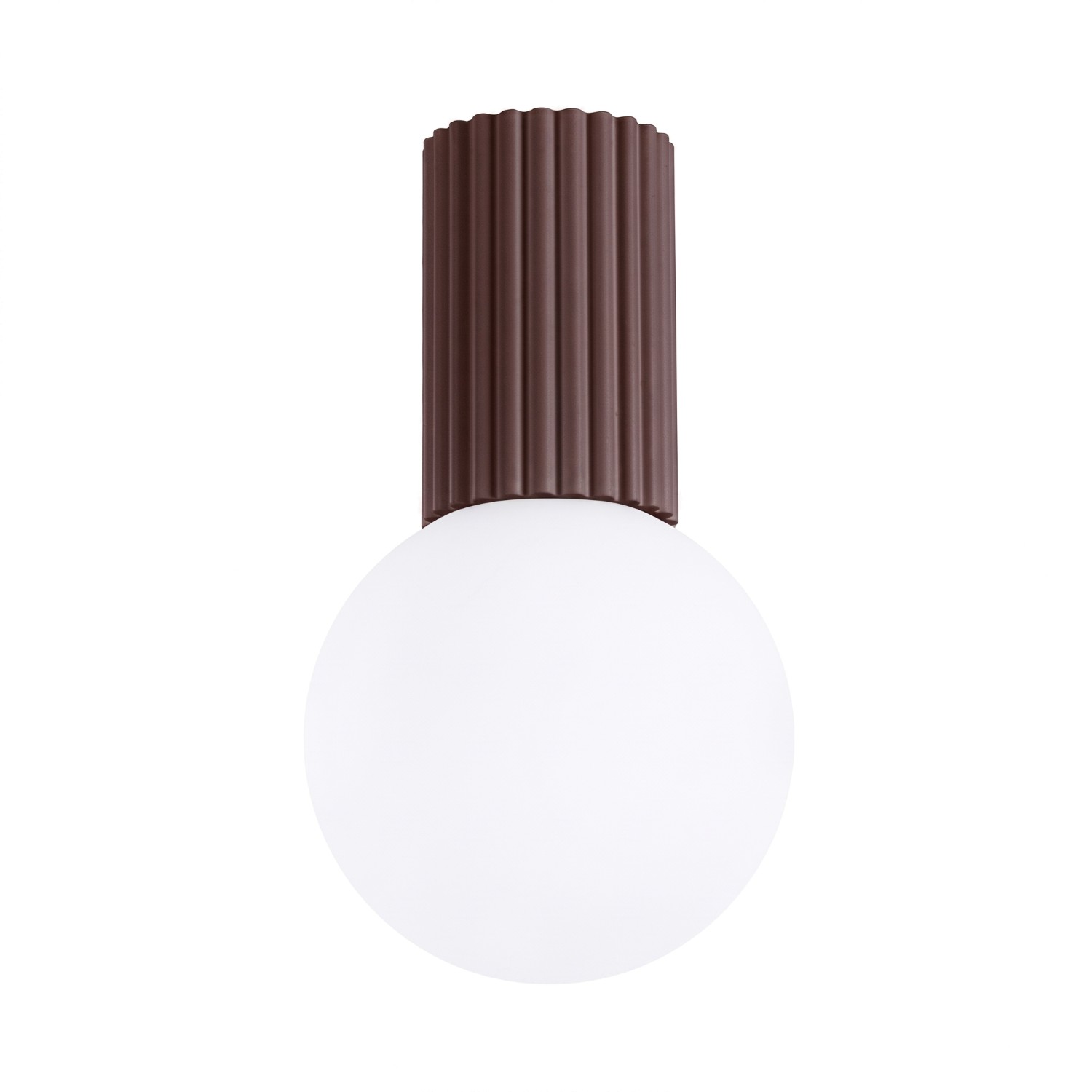 Plafonnier Aluminium Brun G9 1 Halo, EDEN