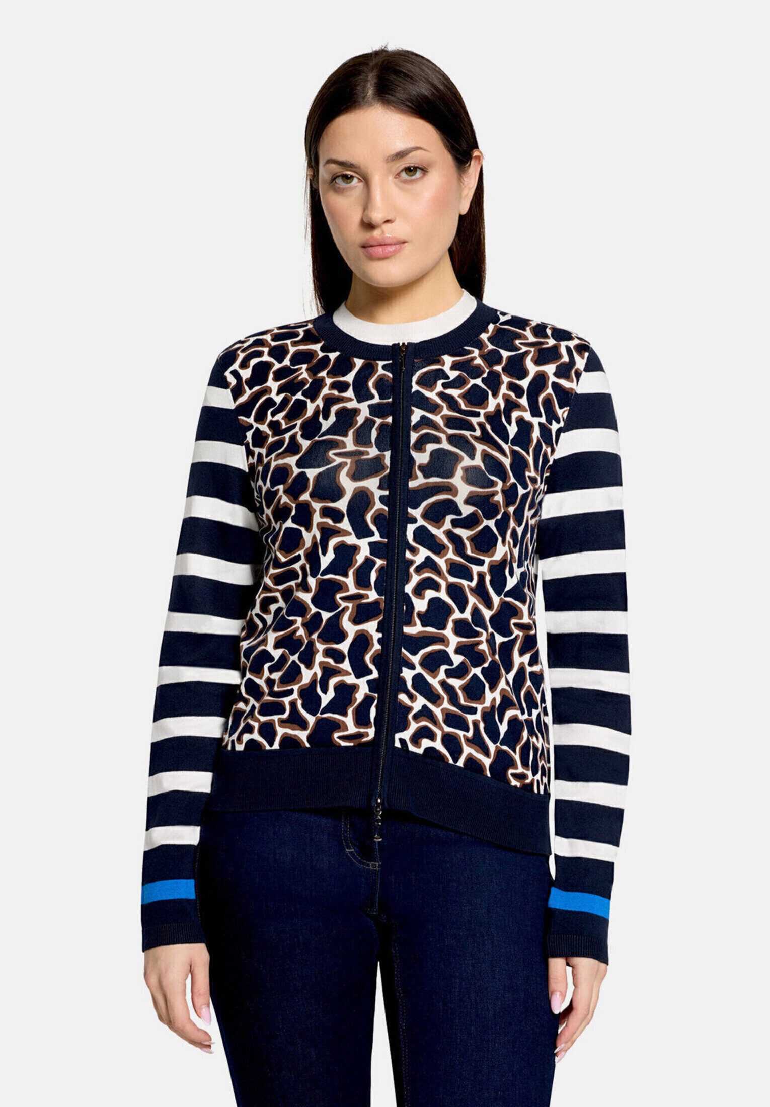 Cardigan en maille à impression, BETTY BARCLAY