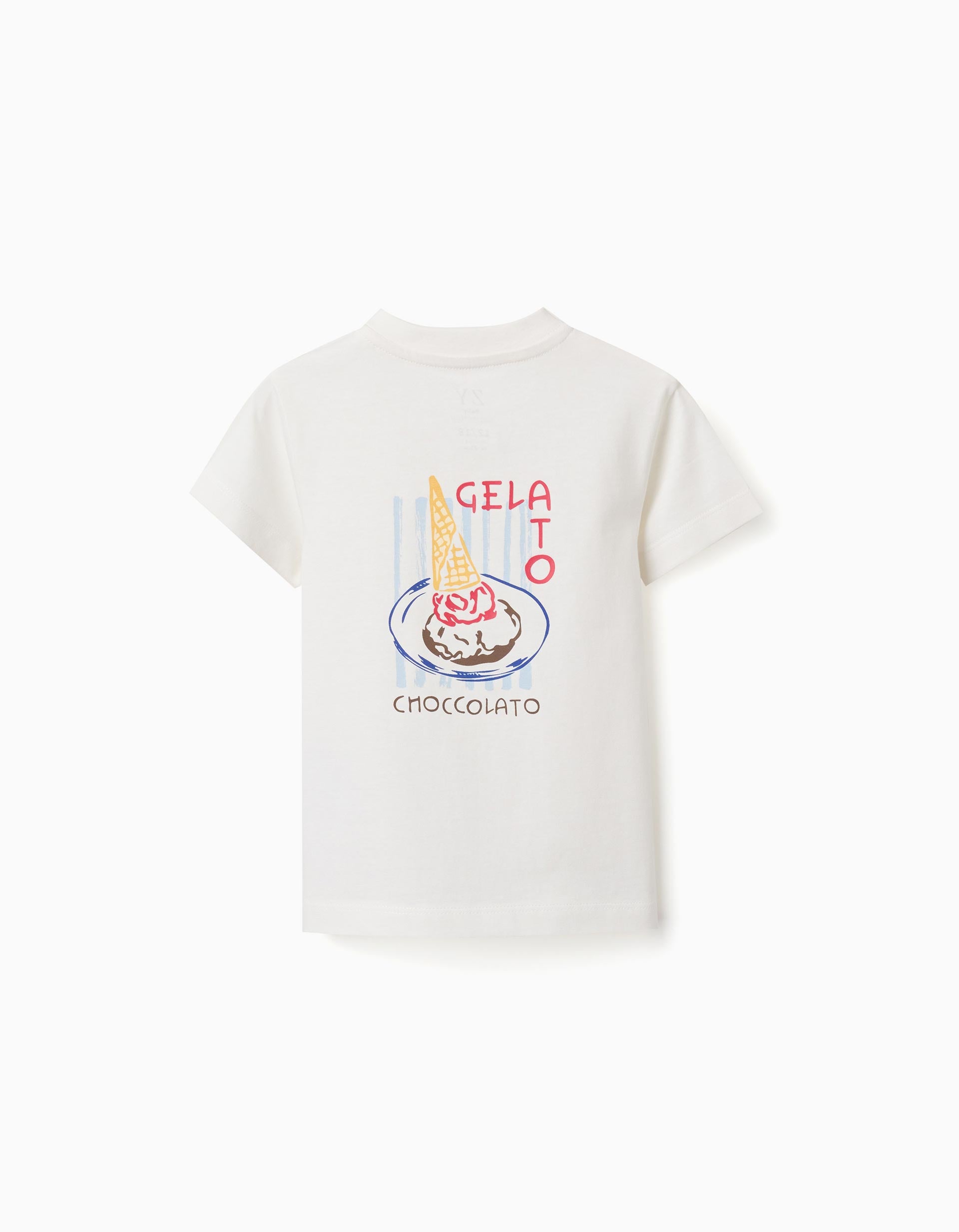 T-shirt en coton avec imprimé Gelato You&Me, ZIPPY