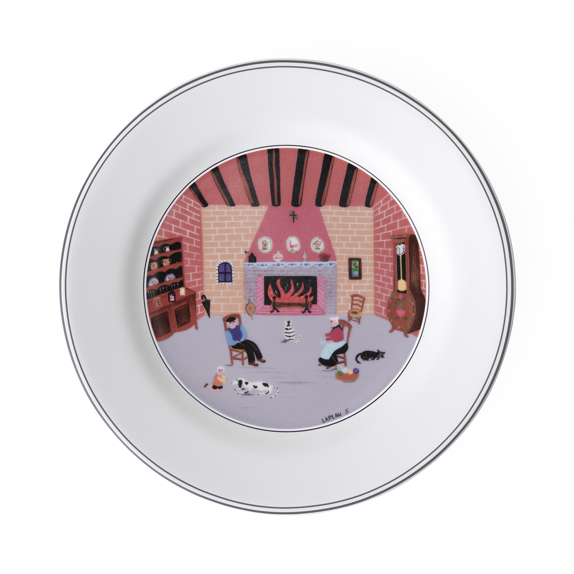 Assiette À Dessert, Cheminée DESIGN NAIF, VILLEROY & BOCH
