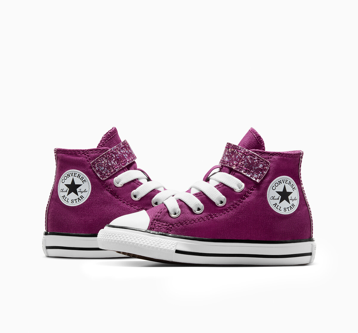 Pink purple converse hotsell