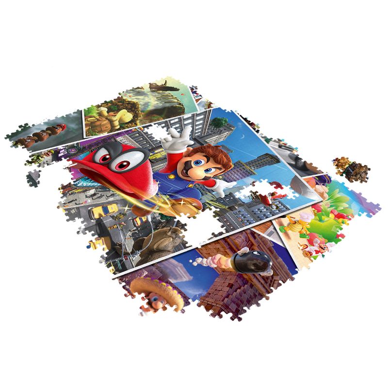 Puzzle Super Mario Odyssey - 500 pièces - Winning Moves - Pour Enfant de 10  ans et plus
