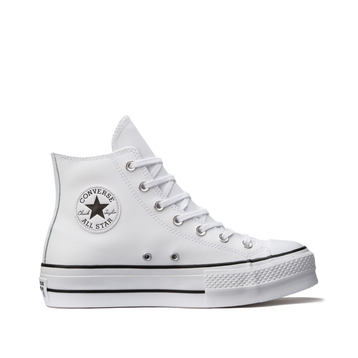 Converse cuir blanc femme | La Redoute Converse cuir blanc femme | La Redoute