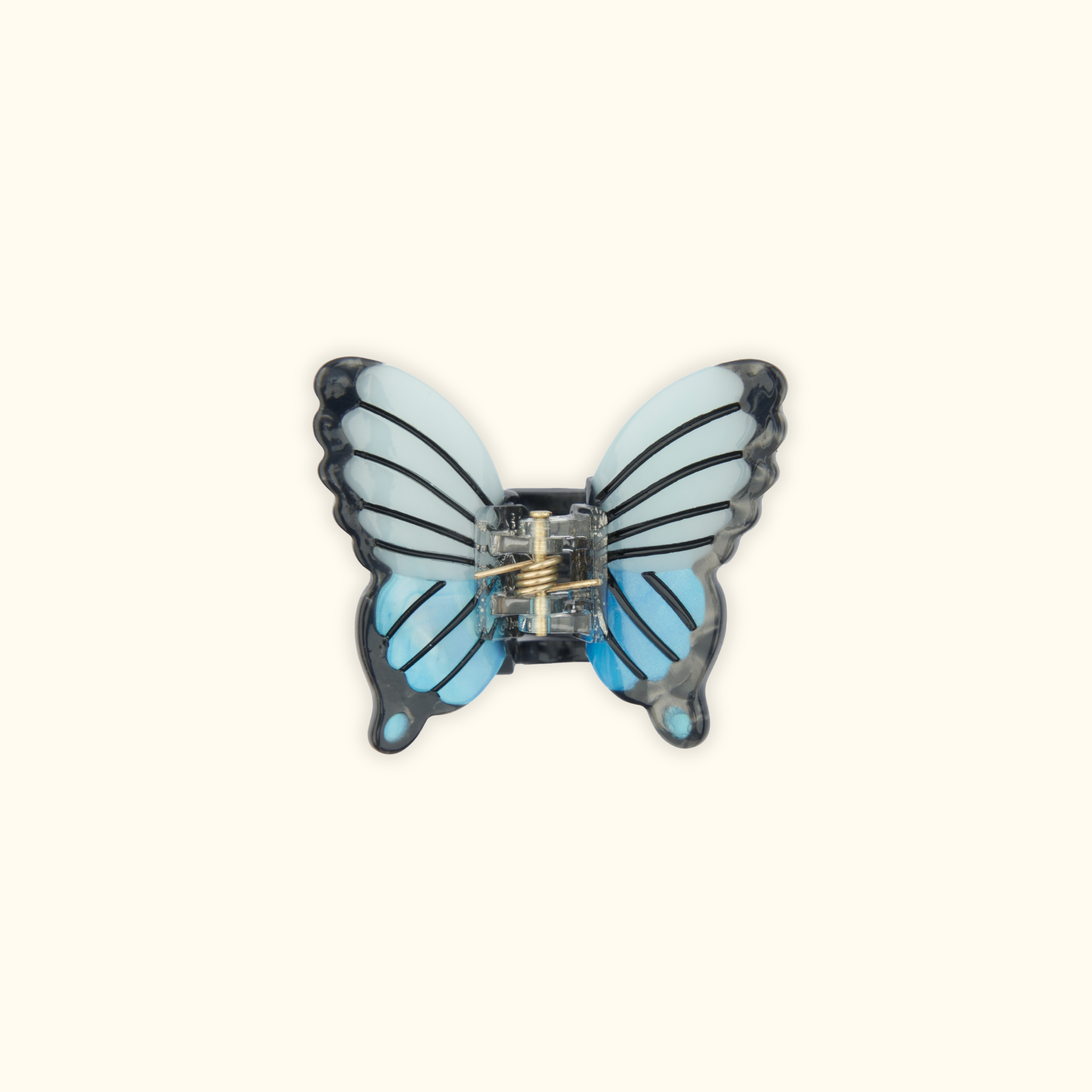 Mini pince à cheveux PAPILLON BLEU, COUCOU SUZETTE