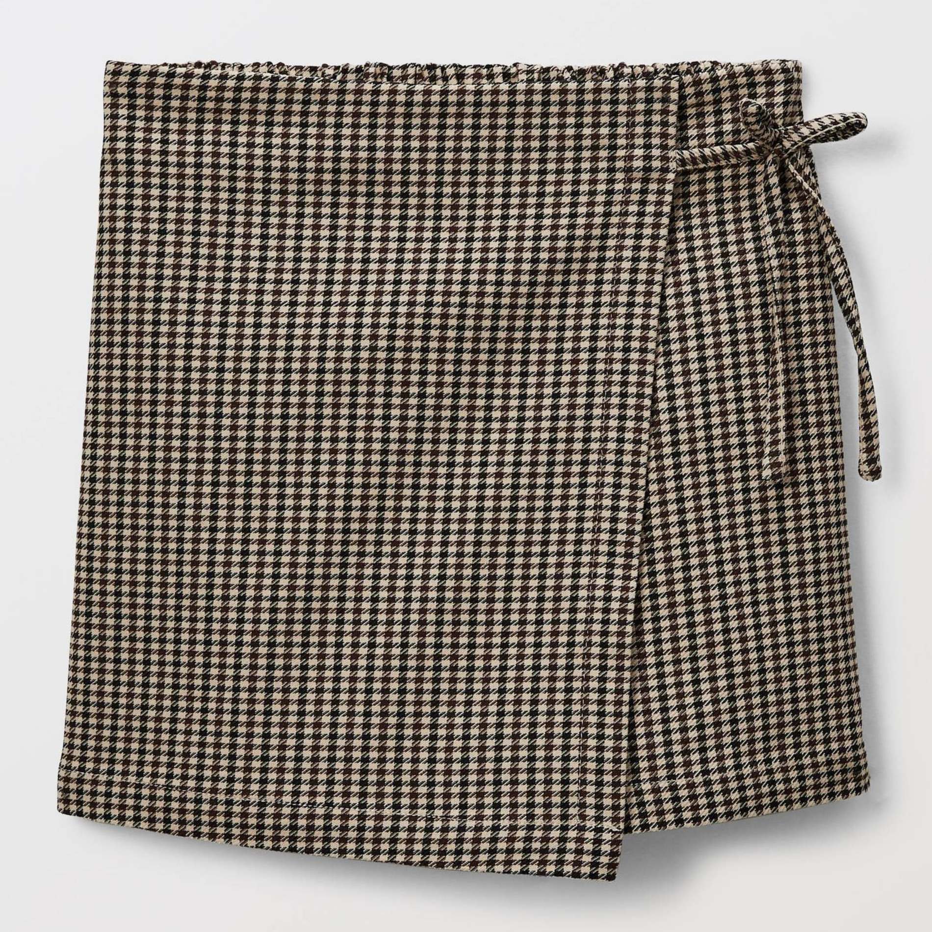 Jupe-short à carreaux, MONOPRIX