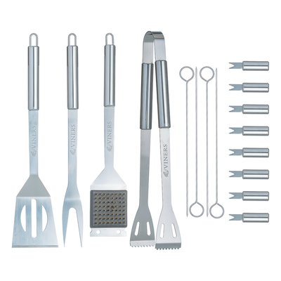 16-Piece BBQ Set with Apron VINERS