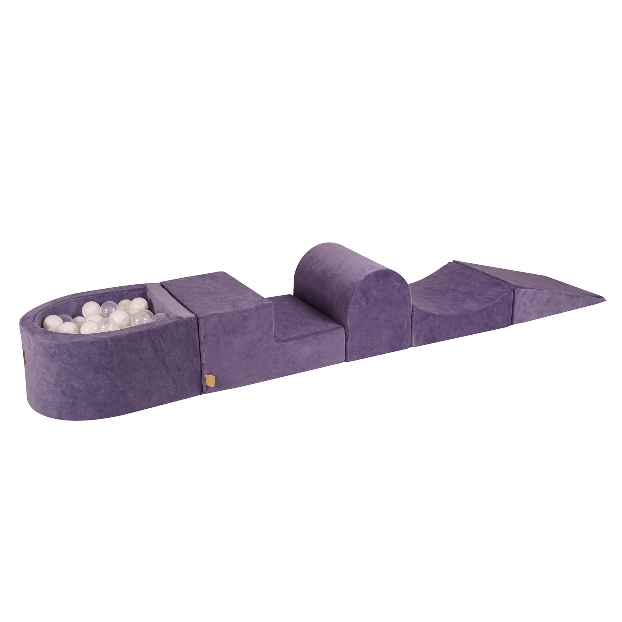 Aire De Jeux en Mousse avec Piscine à Balles, VELOURS, MEOW BABY