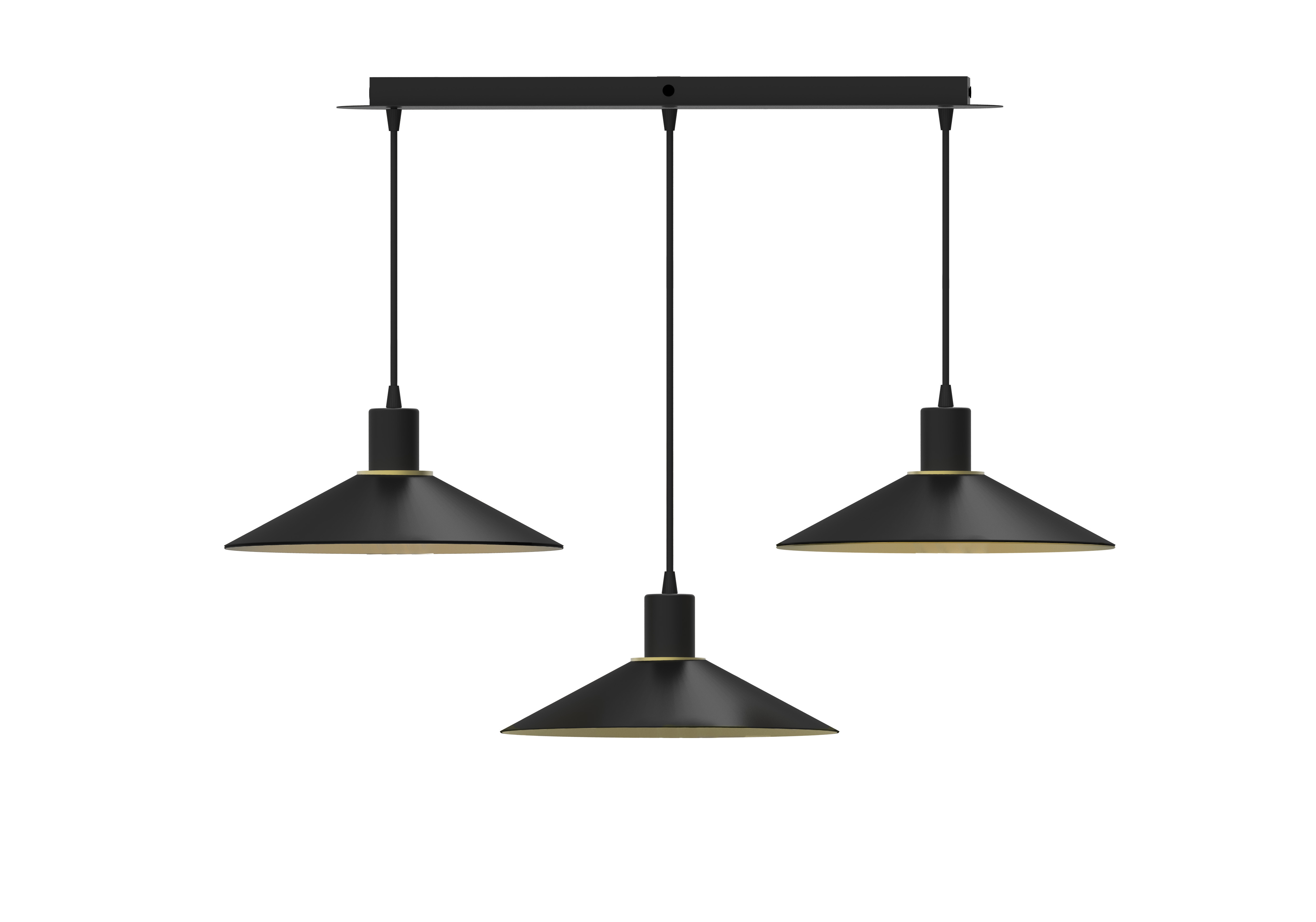 Suspension en métal design, D.29.5 , ZINGA, ALUMINOR