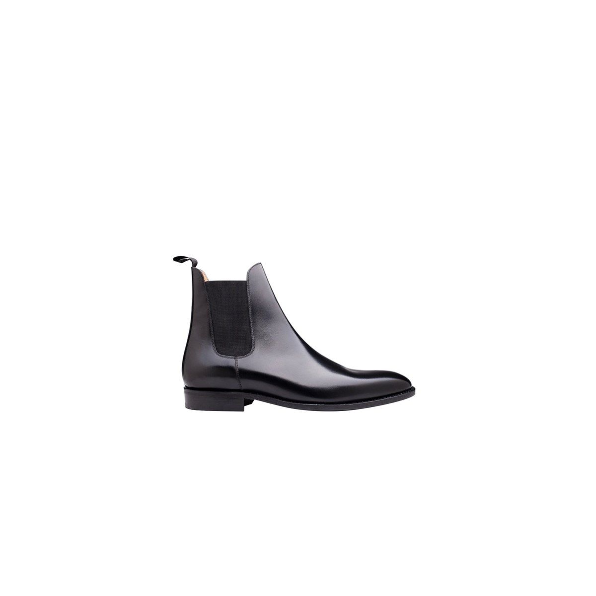 Bottines cuir chelsea noir Finsbury La Redoute