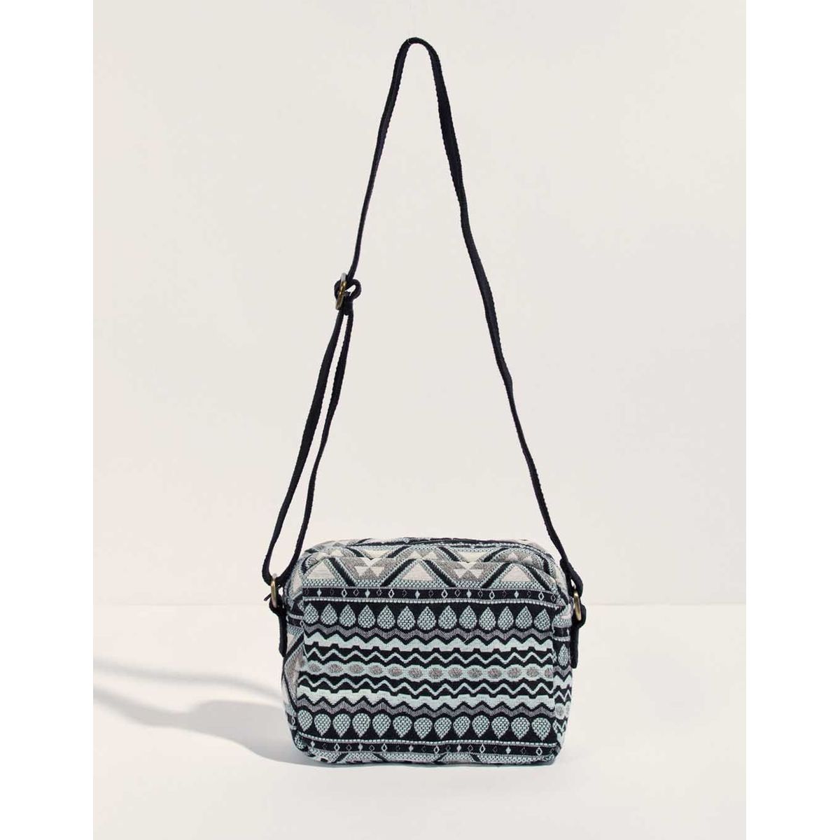 Sac besace tissu femme La Redoute