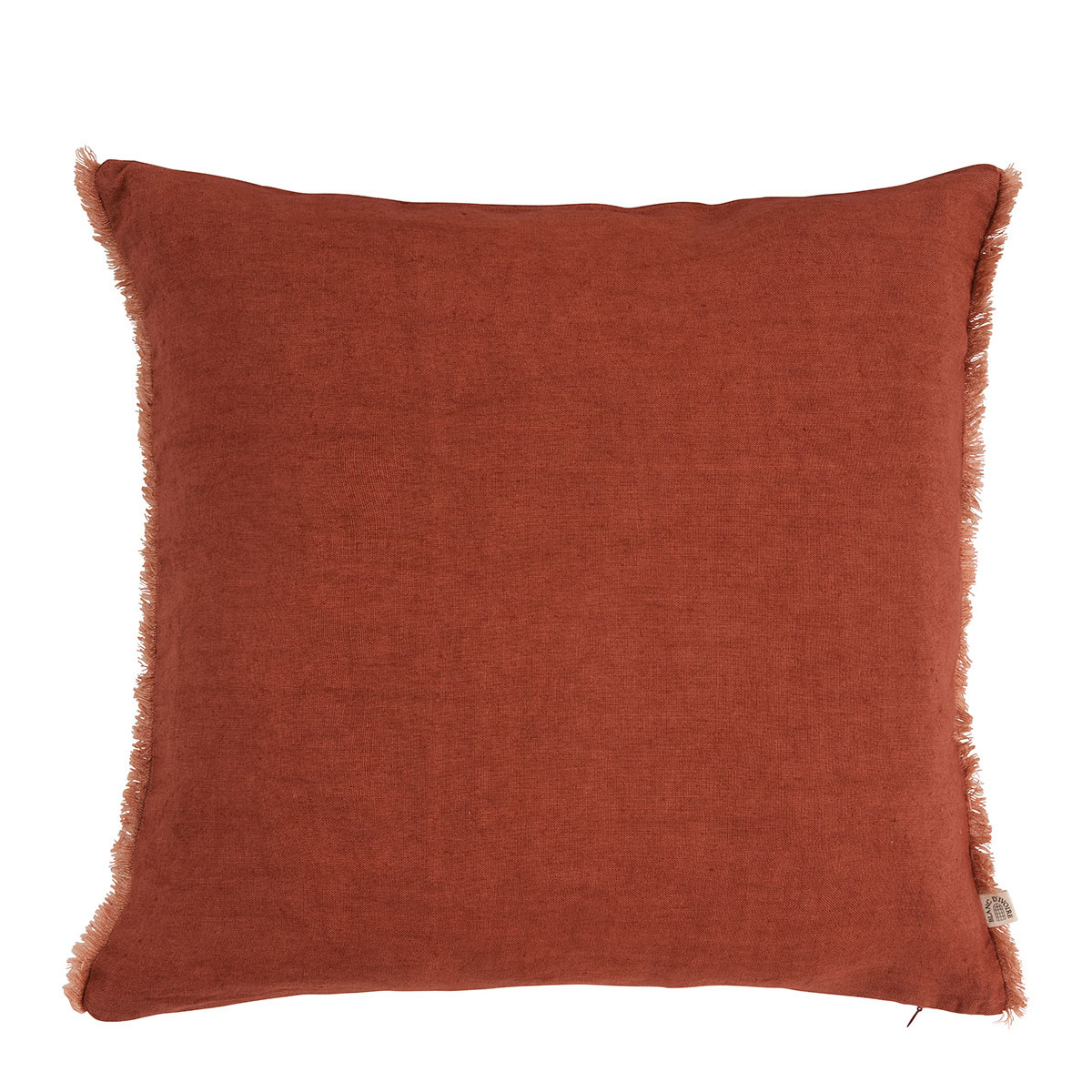 Housse de coussin lin lavé, BLANC D’IVOIRE