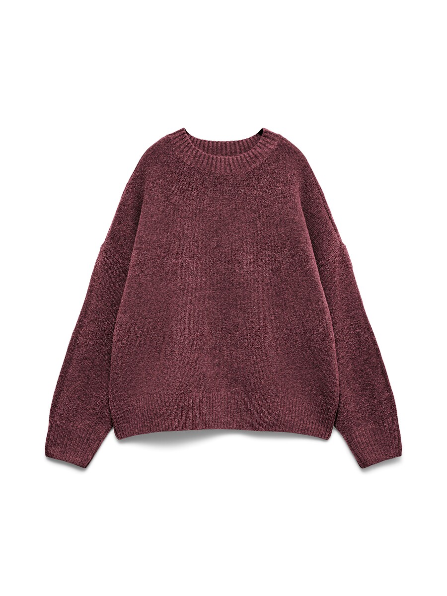 Pull col rond manches longues, VERO MODA