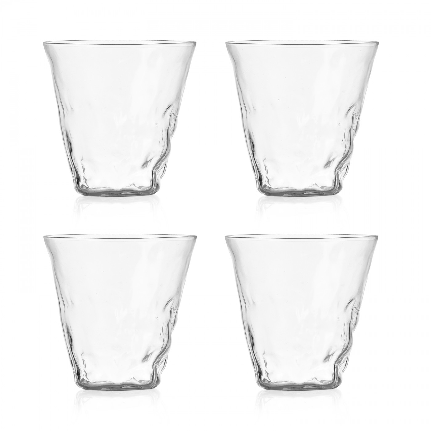 Verre transparent set de 4 Sources, ICHENDORF