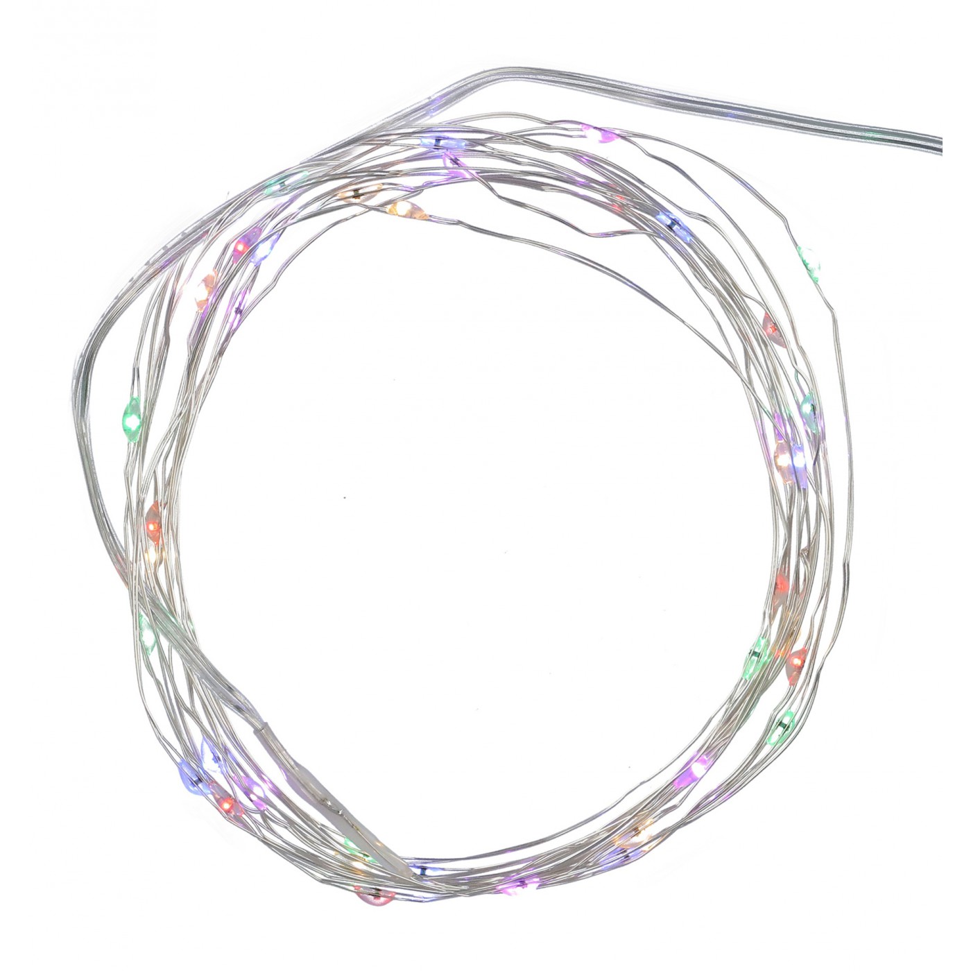 Guirlande Knirke Multicolore 390cm à Piles, SIRIUS