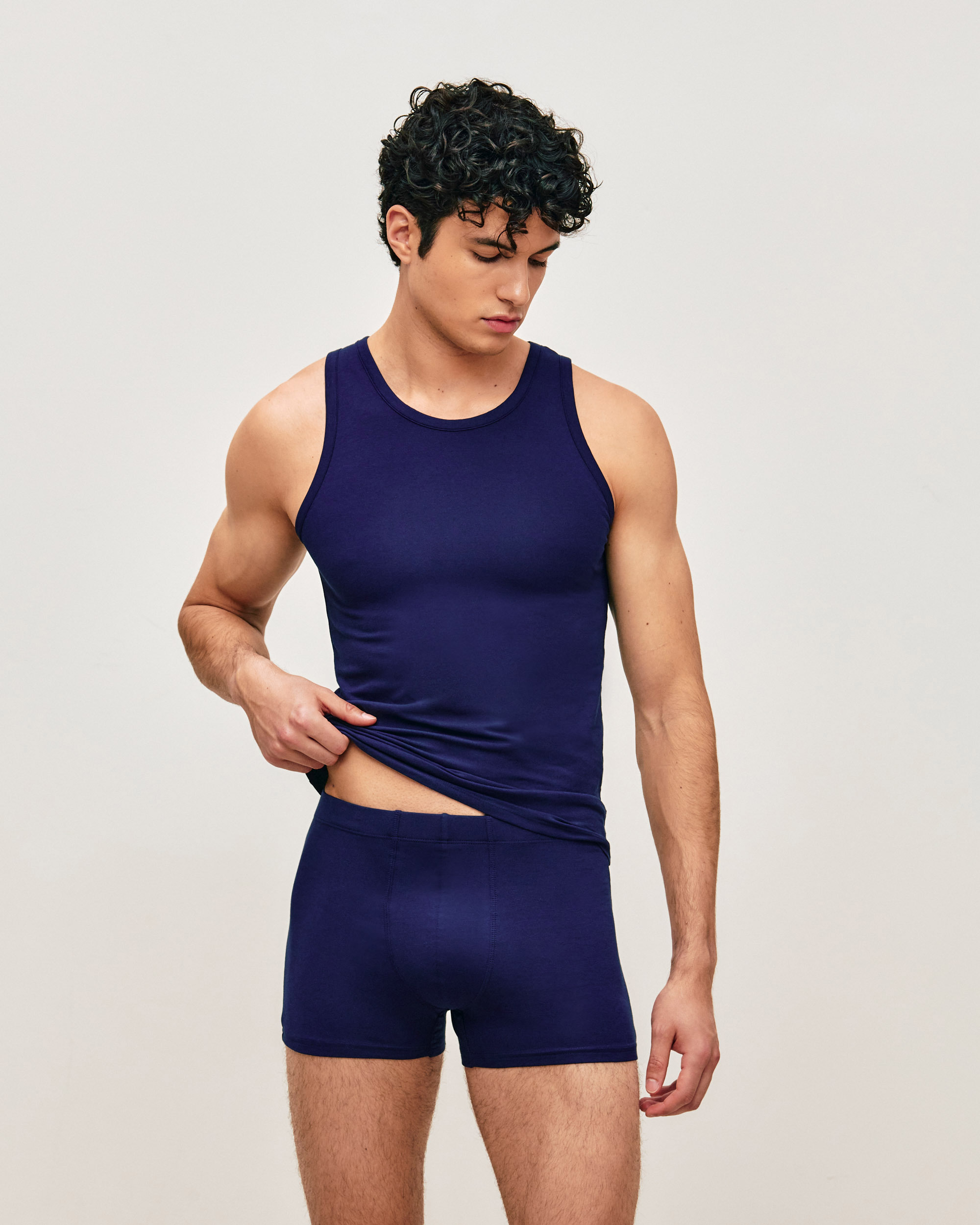 Set débardeur et boxer en coton BOXDEBIZ, UNDIZ