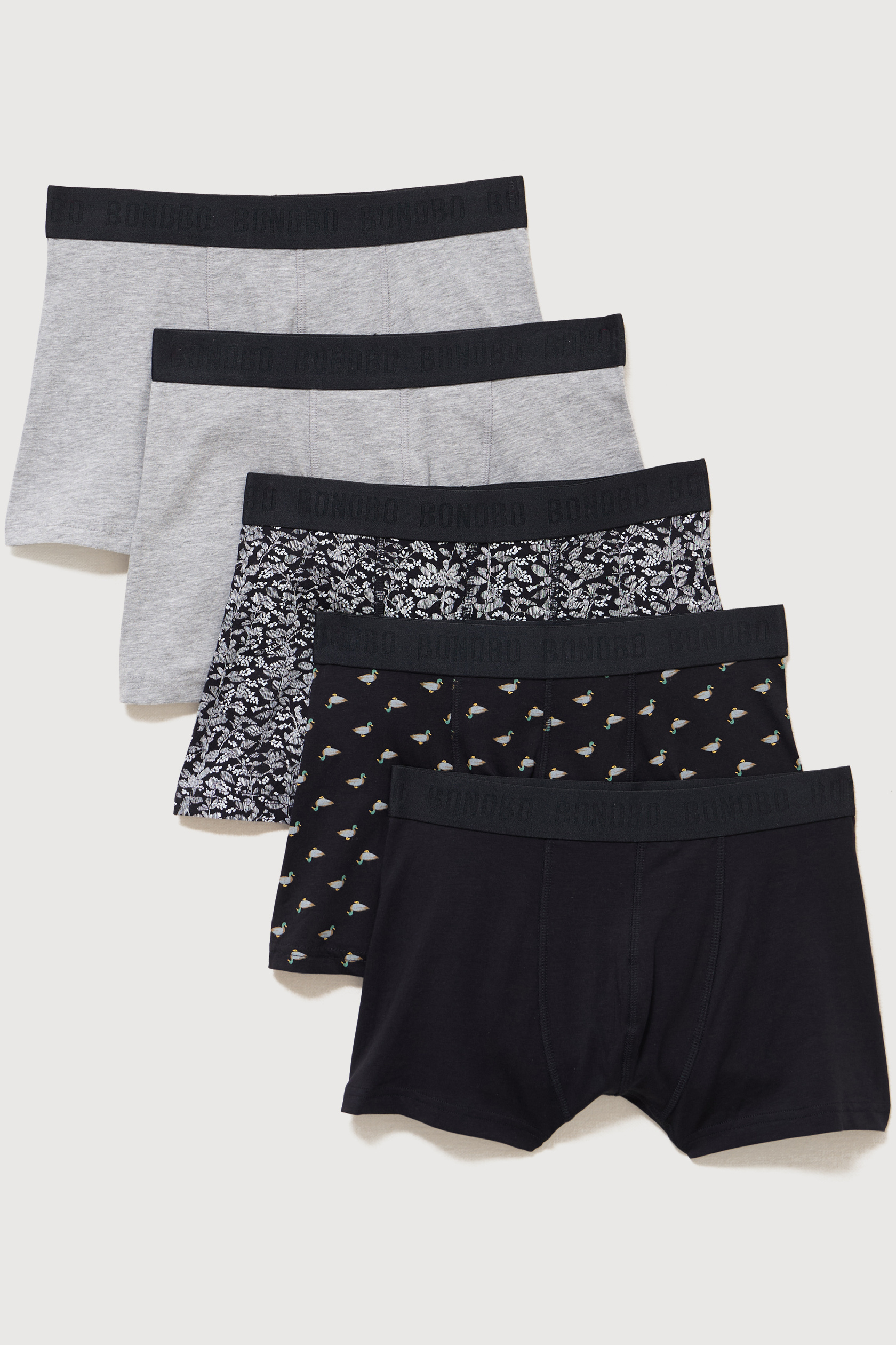 Lot de 5 boxers, BONOBO