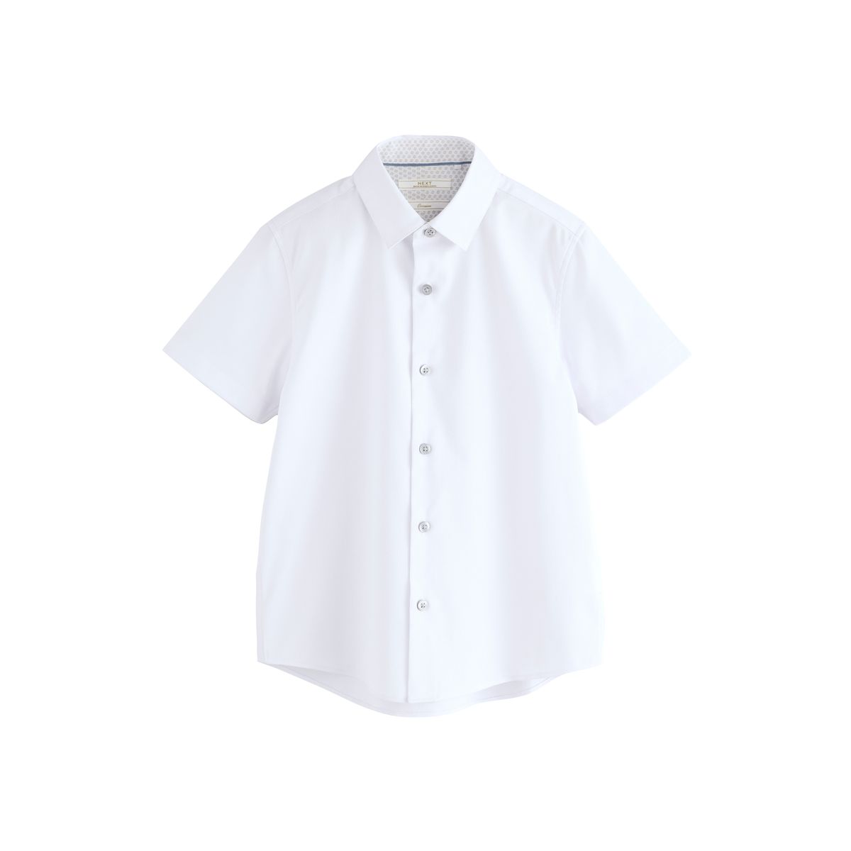Chemise habillée unie à manches courtes, NEXT