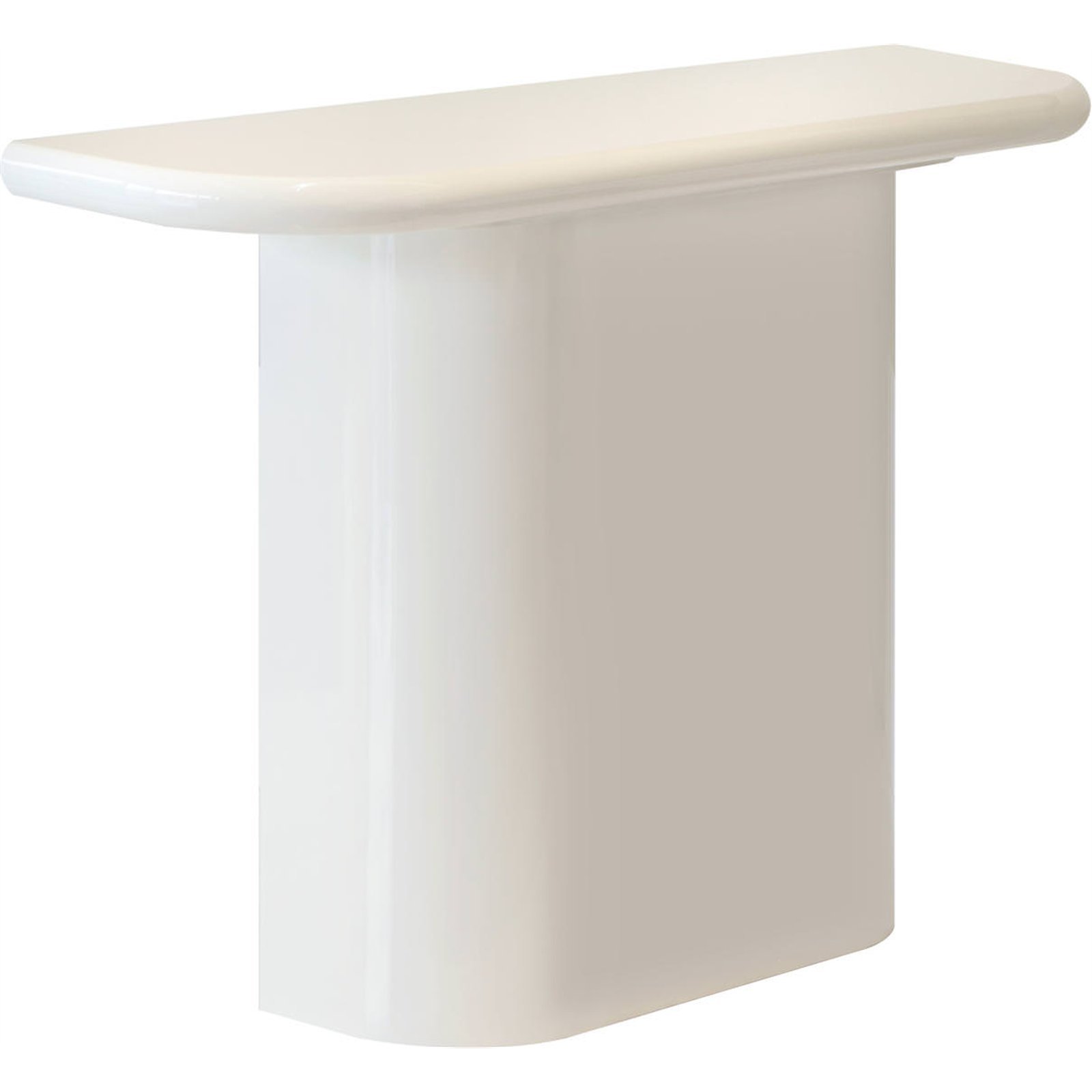 Console aux lignes arrondies, RECOLLECTION